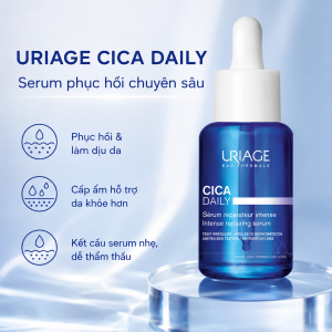 Cica Daily Serum làm dịu, làm lành và phục hồi da tổn thương hằng ngày là giải pháp chăm sóc da toàn diện, với công thức độc đáo và các thành phần tự nhiên được nghiên cứu kỹ lưỡng, mang lại hiệu quả vượt trội trong việc cải thiện làn da. Thiết kế phù hợp cho mọi đối tượng, sản phẩm không chỉ đơn giản là chăm sóc da mà còn giúp tăng cường sự tự tin cho bạn.